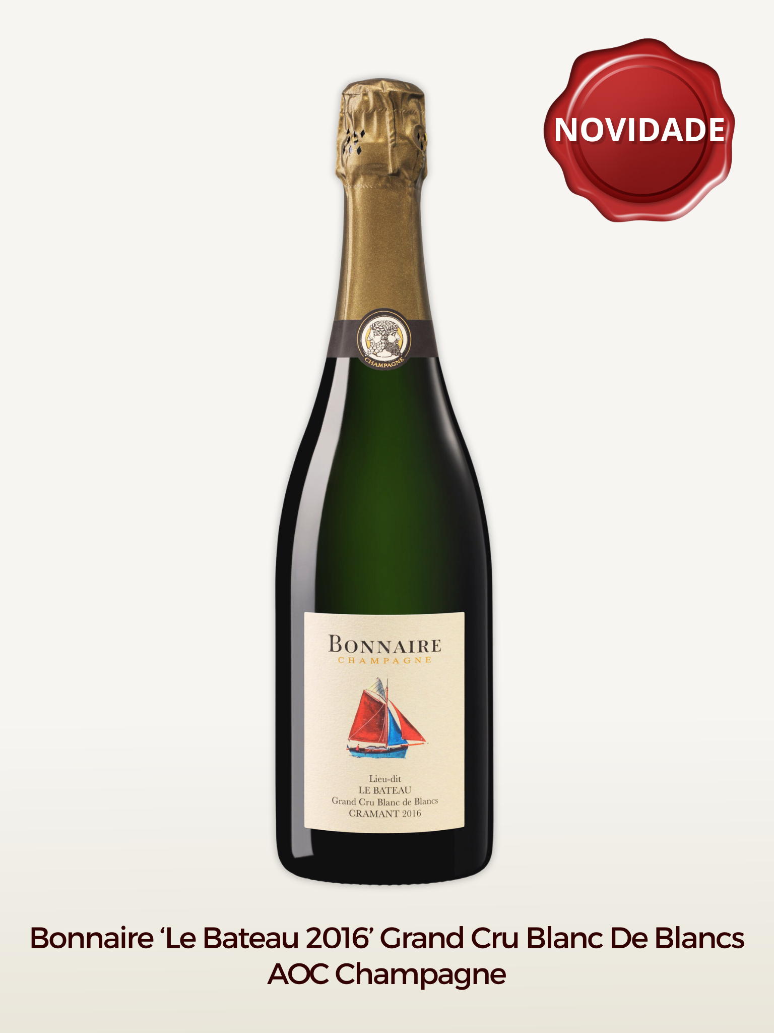 Bonnaire ‘Le Bateau 2016’ Grand Cru Blanc De Blancs<