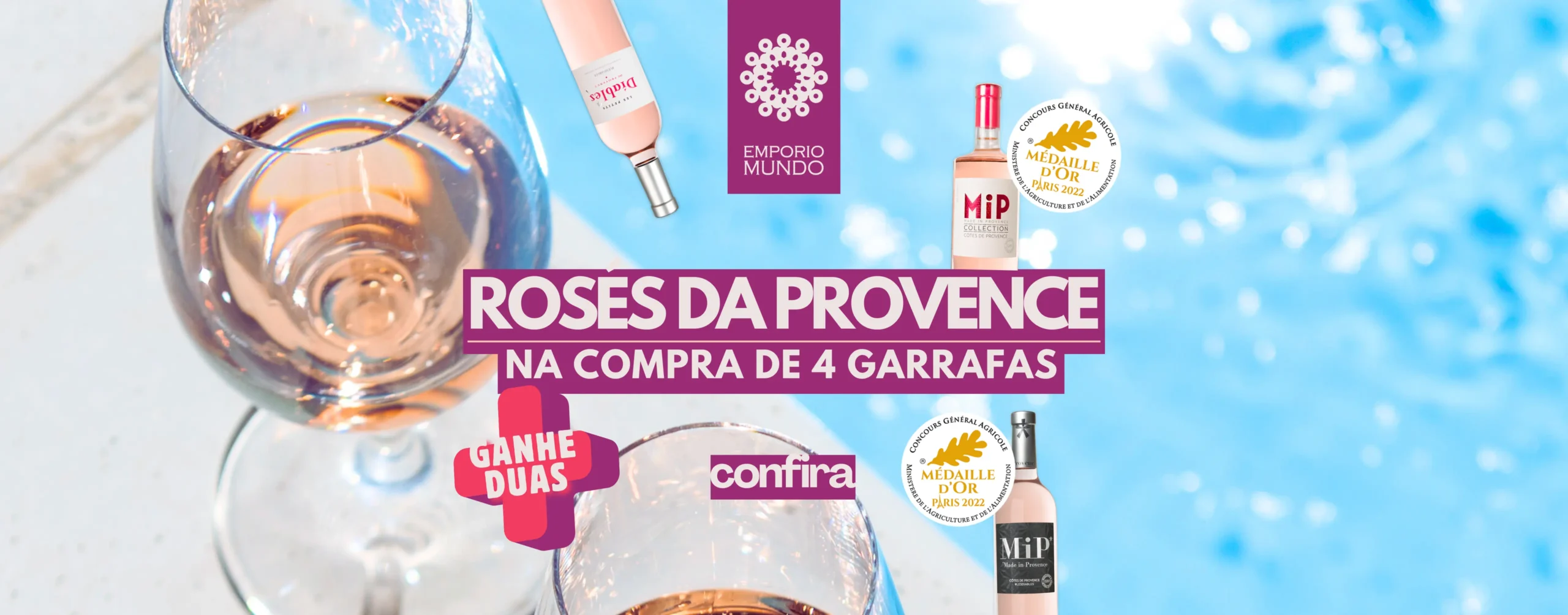 Oferta principal do site.