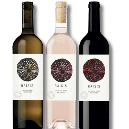 Garrafa de Raisis - Vinho Orgânico - Kit 3 garrafas - Empório Mundo
